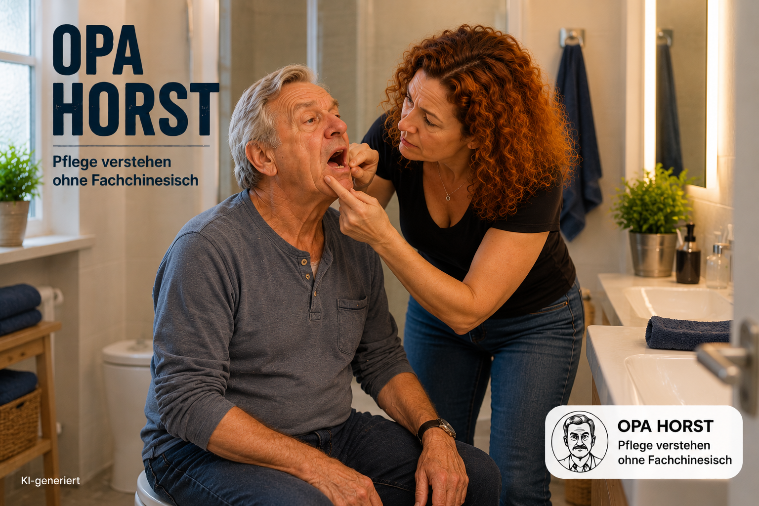 Opa Horst und die wackelige Prothese